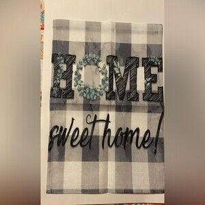 Garden flag 12 x 18 double sided new in packaging 
Heavy canvas